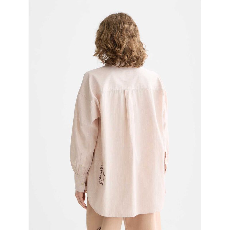 Scotch & Soda Embroidery Girlfriend Shirt image number 1